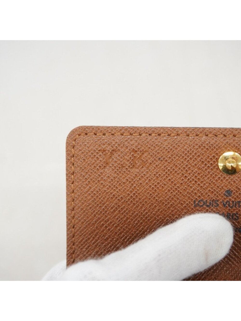 Louis Vuitton Key Case Monogram Multicles 4 Brown Key Holder - Picture 5 of 7